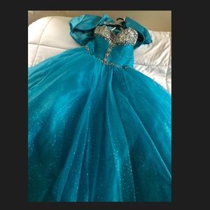 Quinceañera ball gown